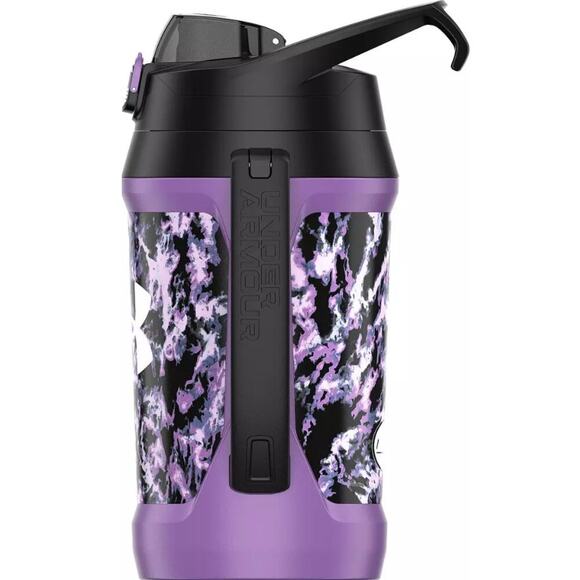 Under Armour Purple Dyed Map Playmaker Jug 64 oz. Water Bottle - Picture 8 of 9